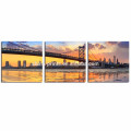 Ben Franklin Bridge Photograph Print on Canvas/Modern Cityscape Wall Poster/Landmark Canvas Painting Art